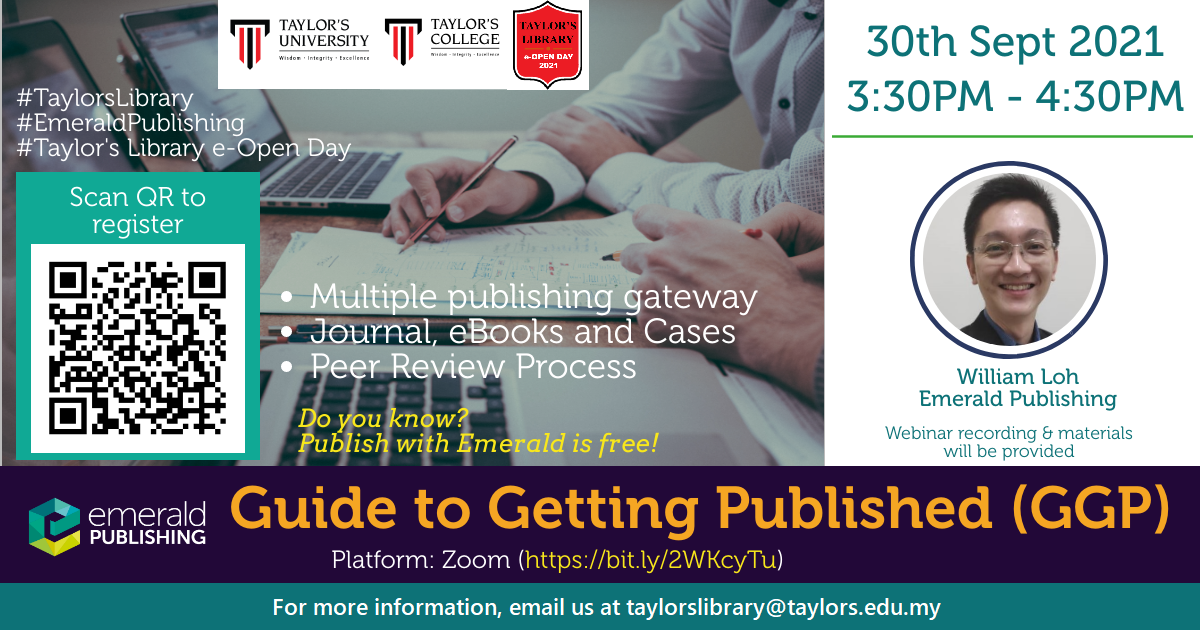 Webinar: Guide to Getting Published (GGP)